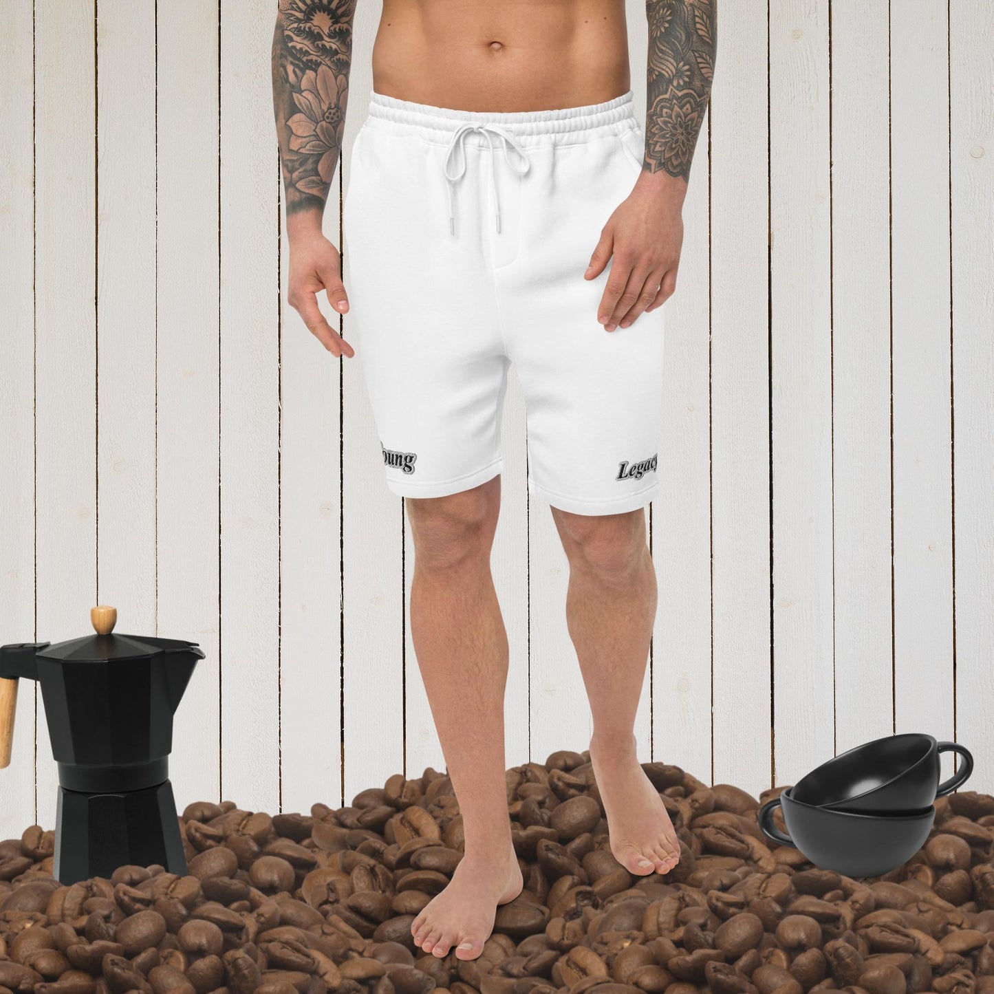 YL Men's fleece shorts